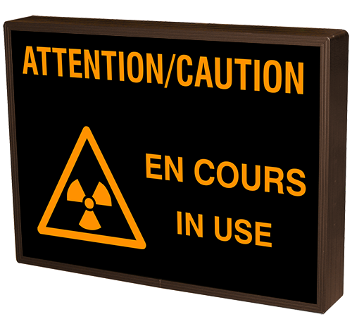 Directional Systems Product #41372 - ATTENTION/CAUTION EN COURS IN USE w/Caution Symbol