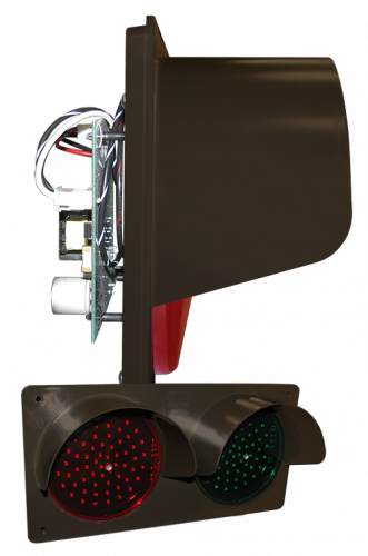 Directional Systems 42241 TCILH-CB-RGH TCILH Horizontal Replacement Kit, LED Circuit Board w/ Hood, Red/Green (120-277 VAC) Image