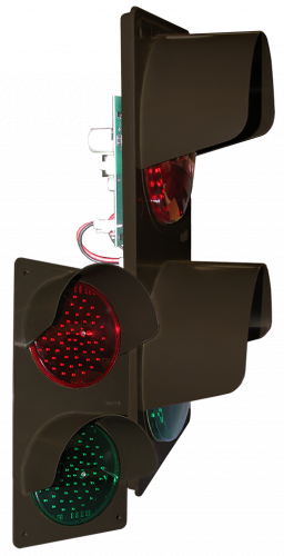 Directional Systems Product #42242 - TCILV Vertical Replacement Kit, LED Circuit Board w/ Hood, Red/Green