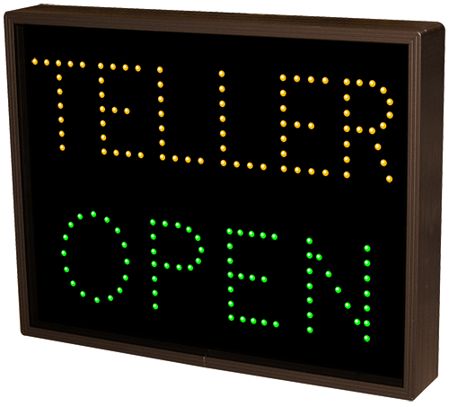 Directional Systems TELLER | OPEN | CLOSED (120-277 VAC) - 5068 Product Message