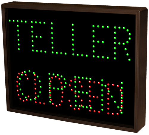 Directional Systems Product #5103 - TELLER | OPEN | CLOSED