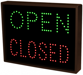 OPEN | CLOSED (5112) | Open Closed | Bank Signs | Directional Systems
