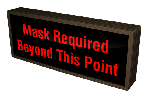 Directional Systems 54228 SBL718R-N710/120-277VAC Mask Required Beyond This Point (120-277 VAC) Image