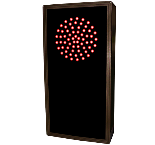 Directional Systems Indicator Dots, Double, Vertical, 4 in dia, Red - Green (120-277 VAC) - 5440 Product Message