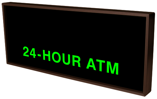 Directional Systems LANE OPEN | LANE CLOSED | 24-HOUR ATM (120-277 VAC) - 54871 Product Message