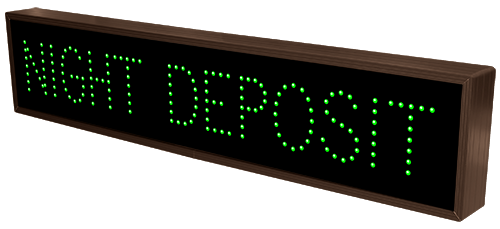 Directional Systems Product #6052 - NIGHT DEPOSIT